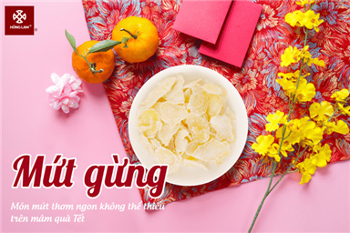 Cách làm mứt gừng thơm ngon đón Tết cực đơn giản